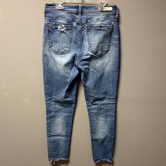 Buckle Black Curvy Ankle Skinny Jeans - Picture 2 of 4